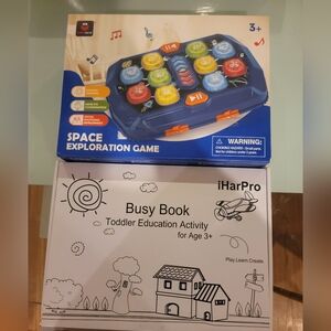 Set of two toddler educational games